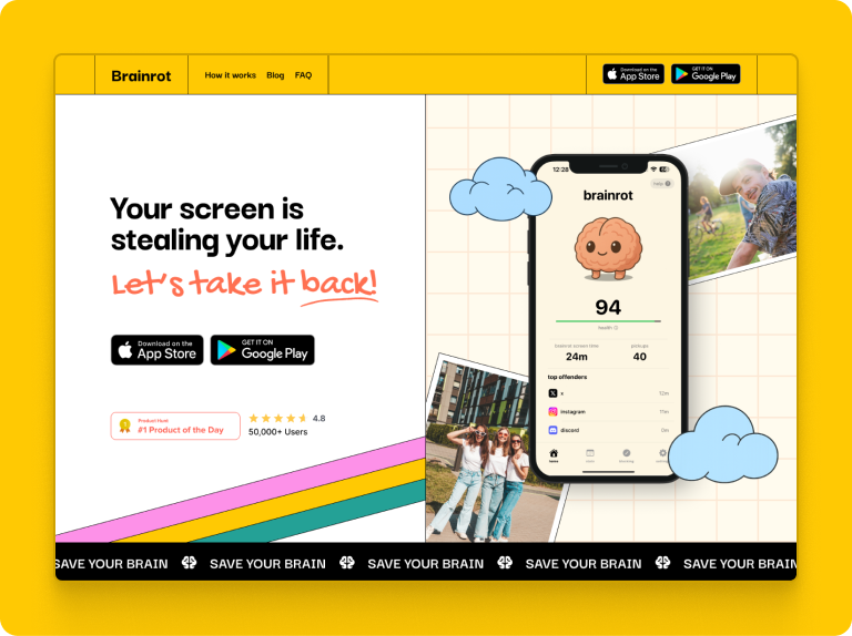 Brainrot Design Roast